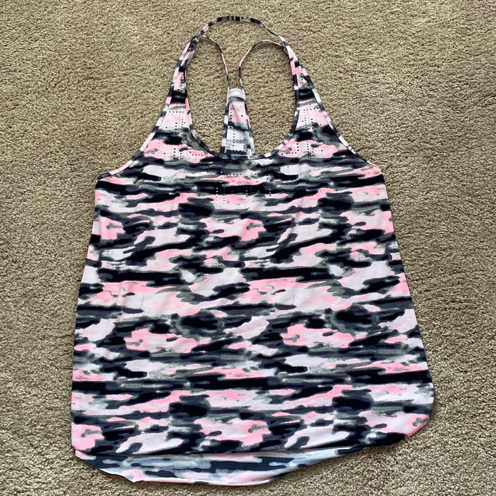 Lululemon pink camo tank